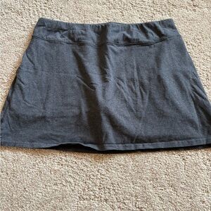 Womens Pact Charcoal Skort